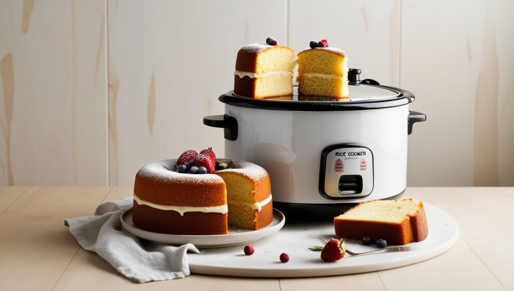 Baking Cake With Rice Cooker