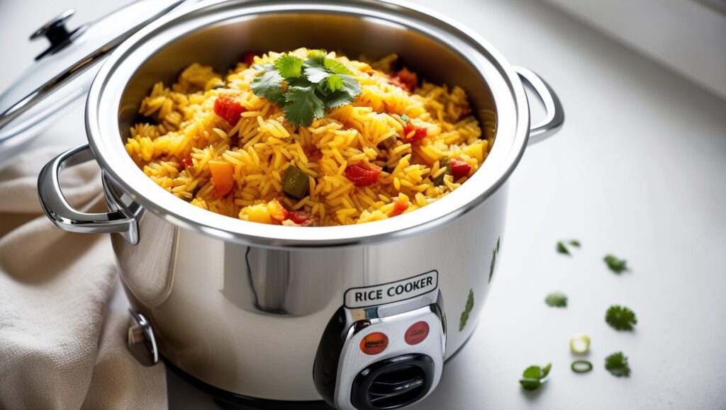 Easy Spanish Rice Rice Cooker