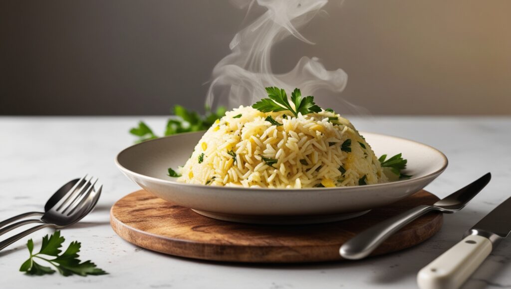 How To Make Garlic Rice In Rice Cooker