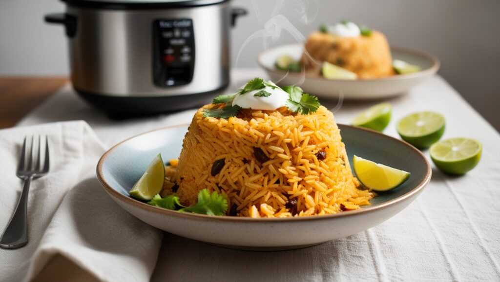 Rice Cooker Mexican Rice