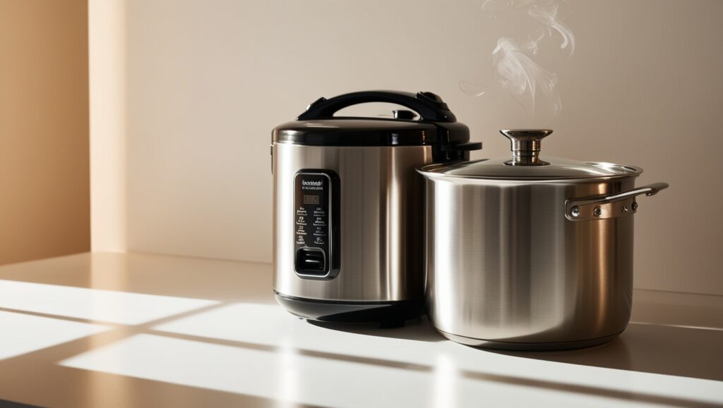 Rice Cooker Vs Pot