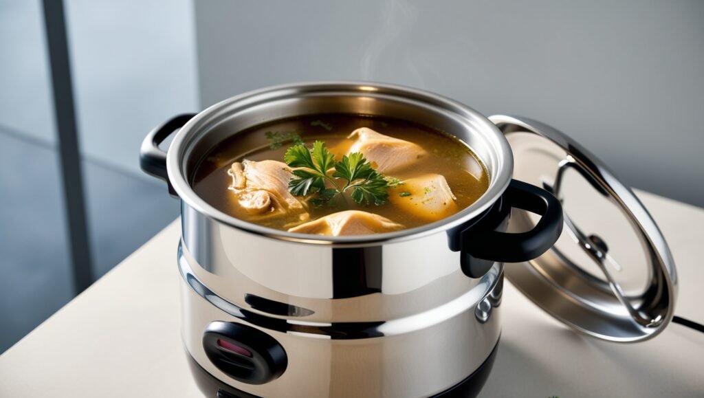 Rice Cooker With Chicken Broth