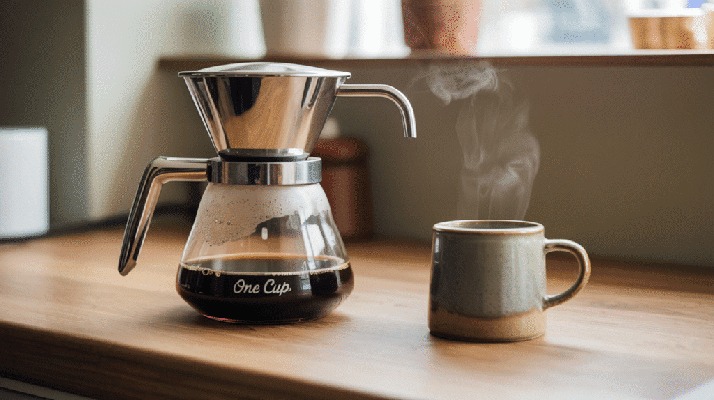 One Cup Coffee Maker No Pods