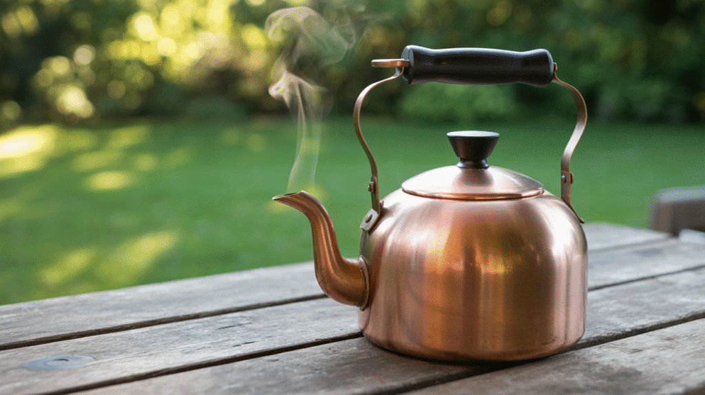 Simplex Copper Tea Kettle