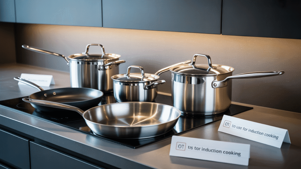 what pots to use for induction cooking