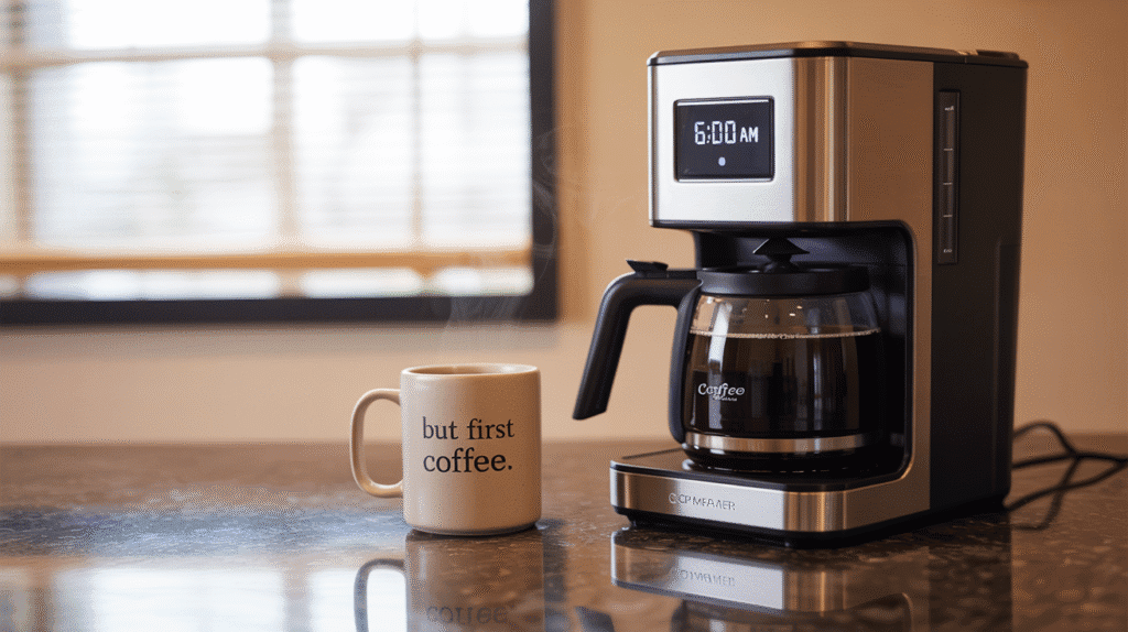 Cruxgg 12 Cup Programmable Coffee Maker